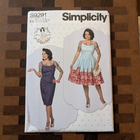 Simplicity Other - Simplicity 9291 - Patterns by Gertie - Uncut - Sizes 14-22